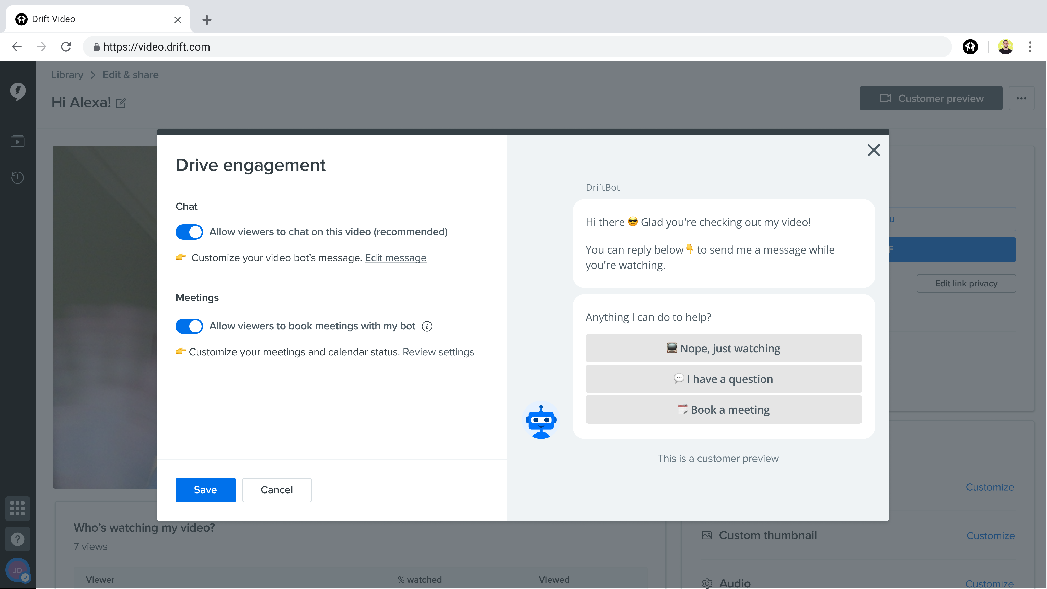 Final Design of Drive Engagement Modal